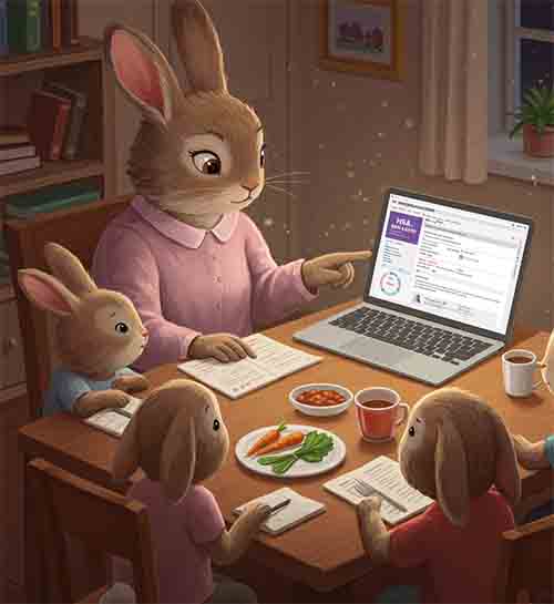 Bộ Tài liệu ôn luyện ĐGNL (HSA) từ Mẹ Thỏ và Thỏ Anh