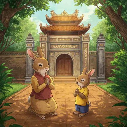 Con học mẹ đồng hành tại Văn miếu