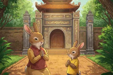 Con học mẹ đồng hành tại Văn miếu