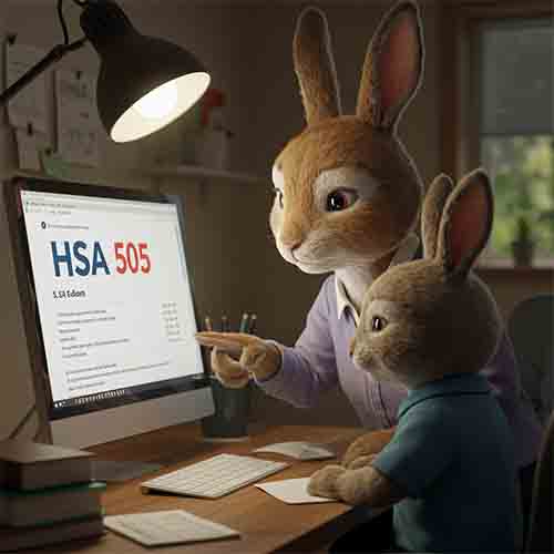 Mẹ Thỏ và Thỏ Anh cùng hành trình HSA 505