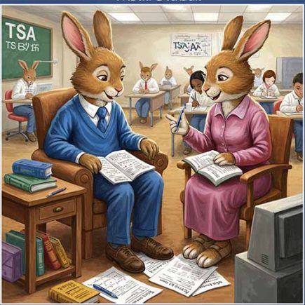 Thỏ Anh review đề thi TSA 2025 đợt 3