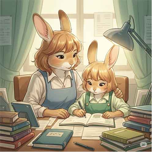 Mẹ Thỏ tổng kết hành trình luyện thi TSA của Thỏ Anh