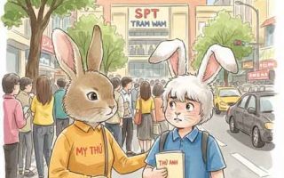 Ngày thi SPT: Mẹ Thỏ đồng hành cùng Thỏ Anh