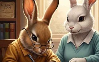 Thỏ Anh thử sức với Đề thi thử Ngữ văn tốt nghiệp THPT 2025 tại Sóc Sơn và Tiền Giang